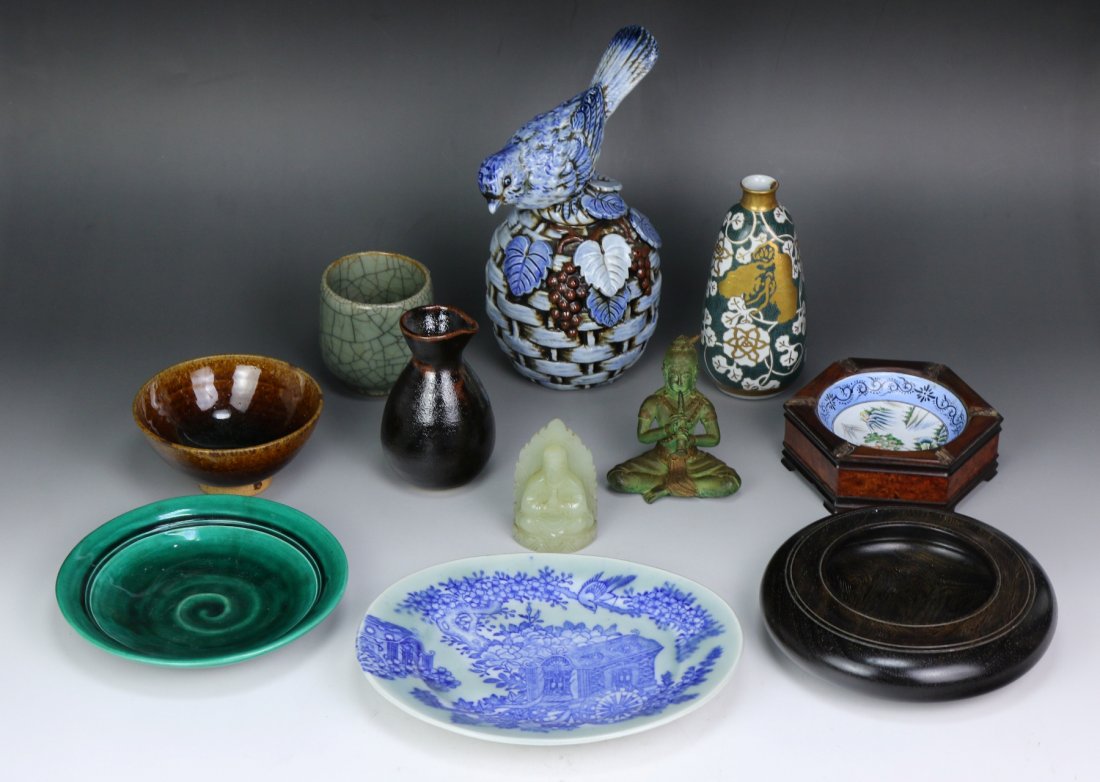 Eleven (11) Chinese & Japanese Mixed Items (1 of 1)