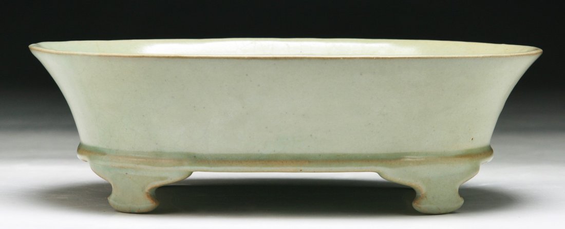 An Important And Rare Celadon Glazed Porcelain Bowl (1 of 4)