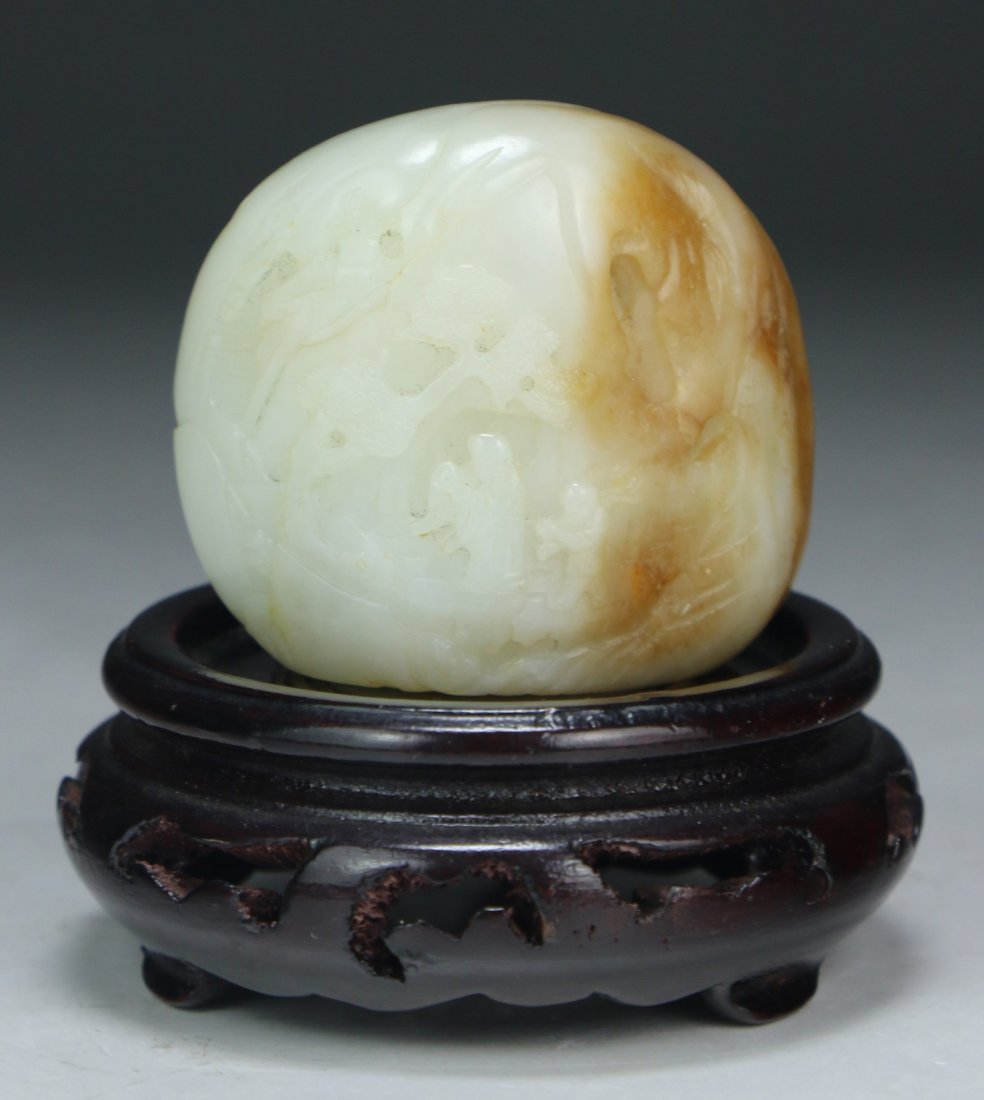 A Chinese Nephrite Jade Carving With GIA Certificate (1 of 5)