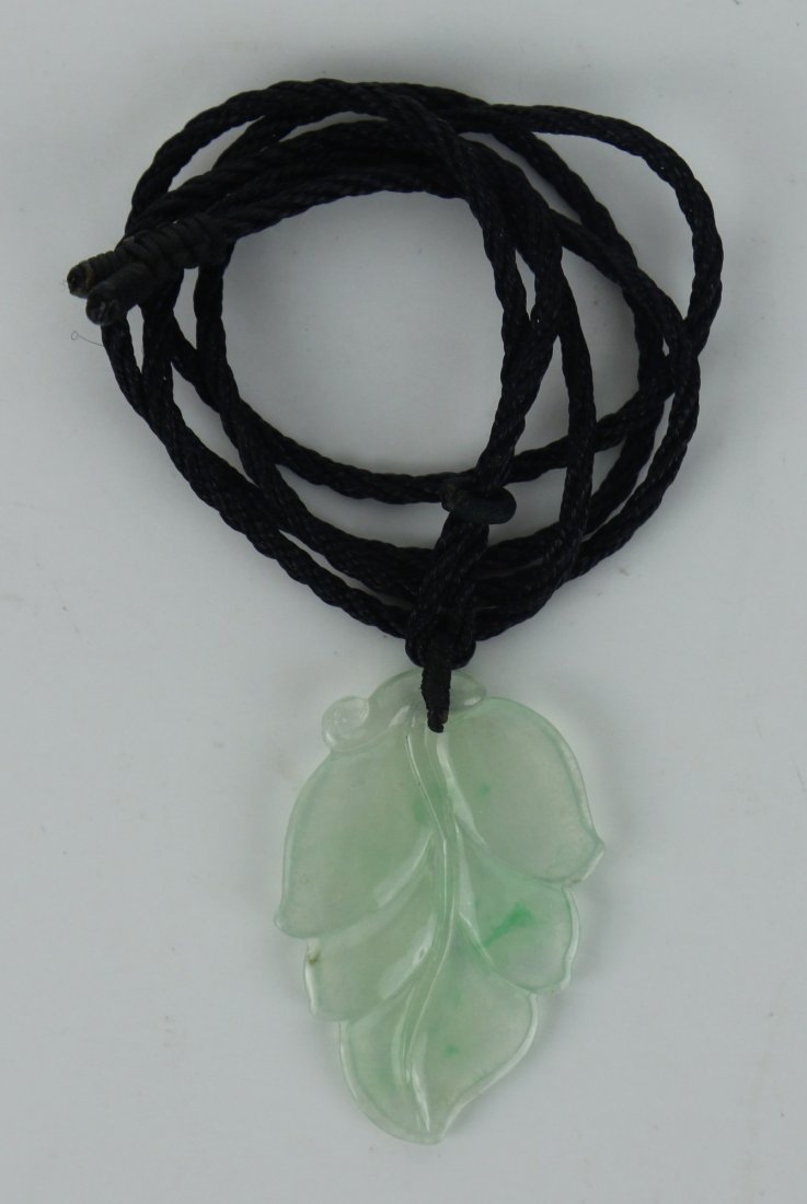 A Chinese Jadeite Carved Pendant With GIA Certificate (1 of 3)