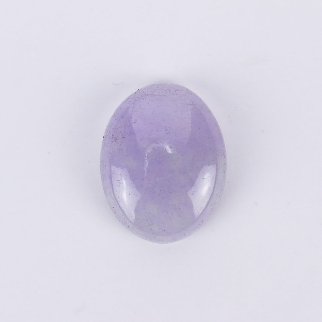 A Translucent Lavender Jadeite Cabochon With AIGL (1 of 3)