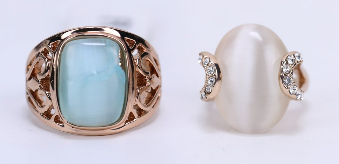 Two (2) Cat Eye Rings (1 of 4)
