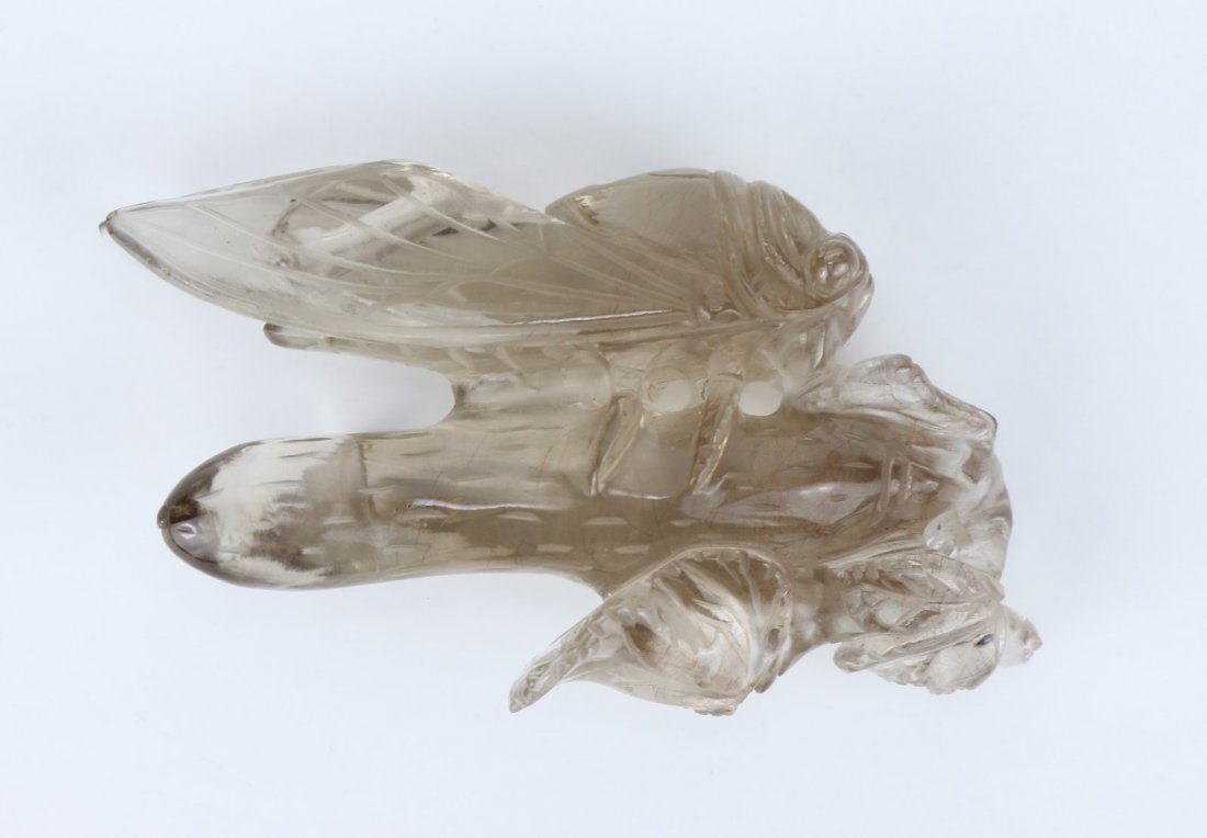 A Chinese Antique Crystal Snuff Bottle (1 of 4)