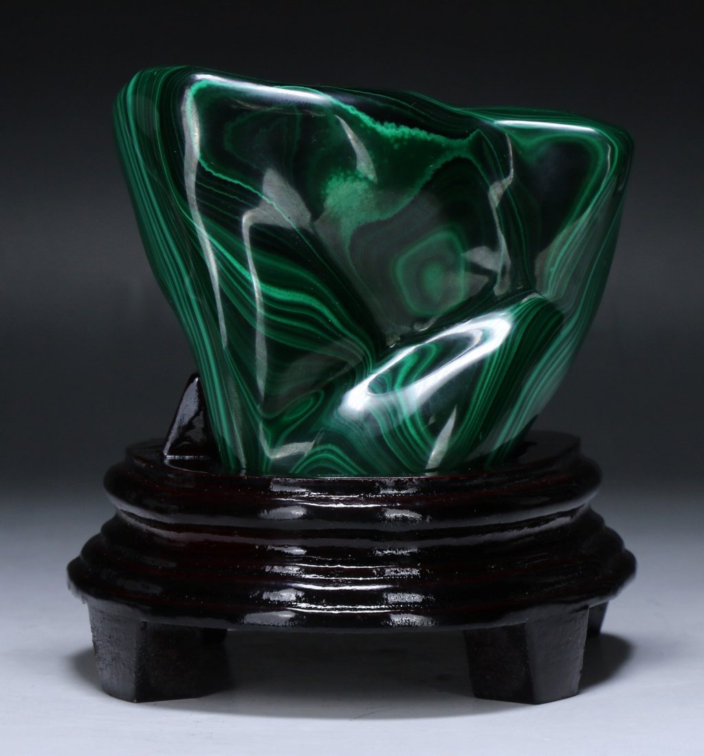 A Green Malachite Boulder (1 of 3)