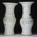 Pair Chinese Antique Famille Rose Porcelain Vases - 2