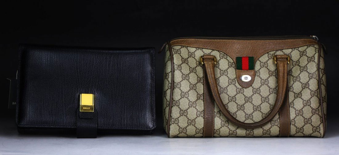 Two (2) Gucci & Bally Handbags (1 of 7)