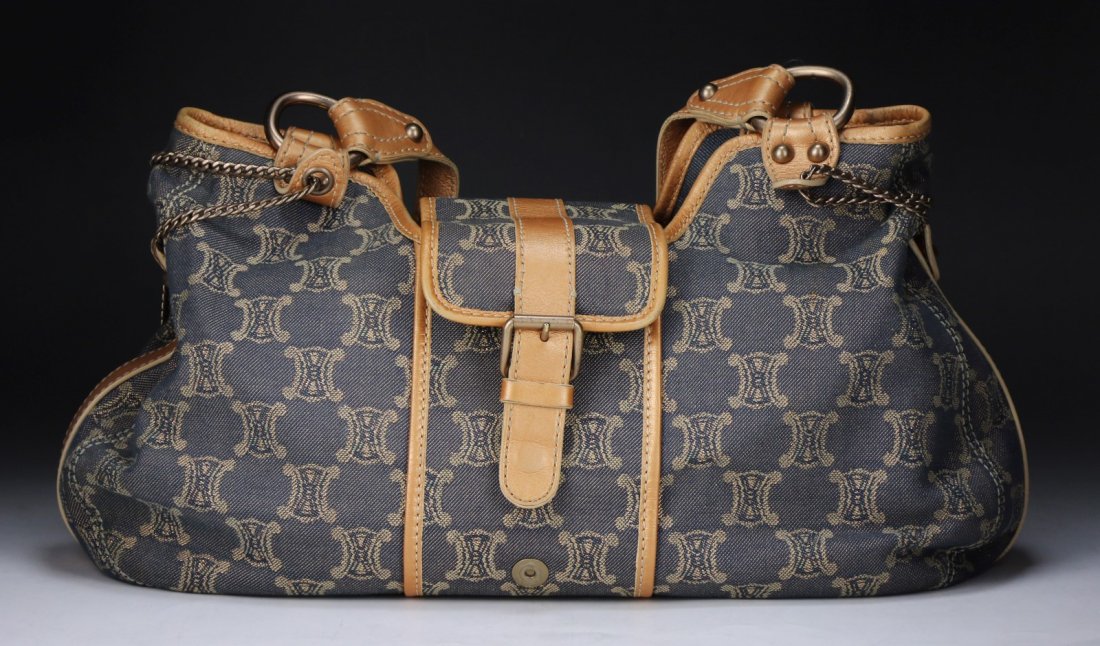 A Celine Woman's Handbag: A Celine Woman's Handbag; Size: L: 17"