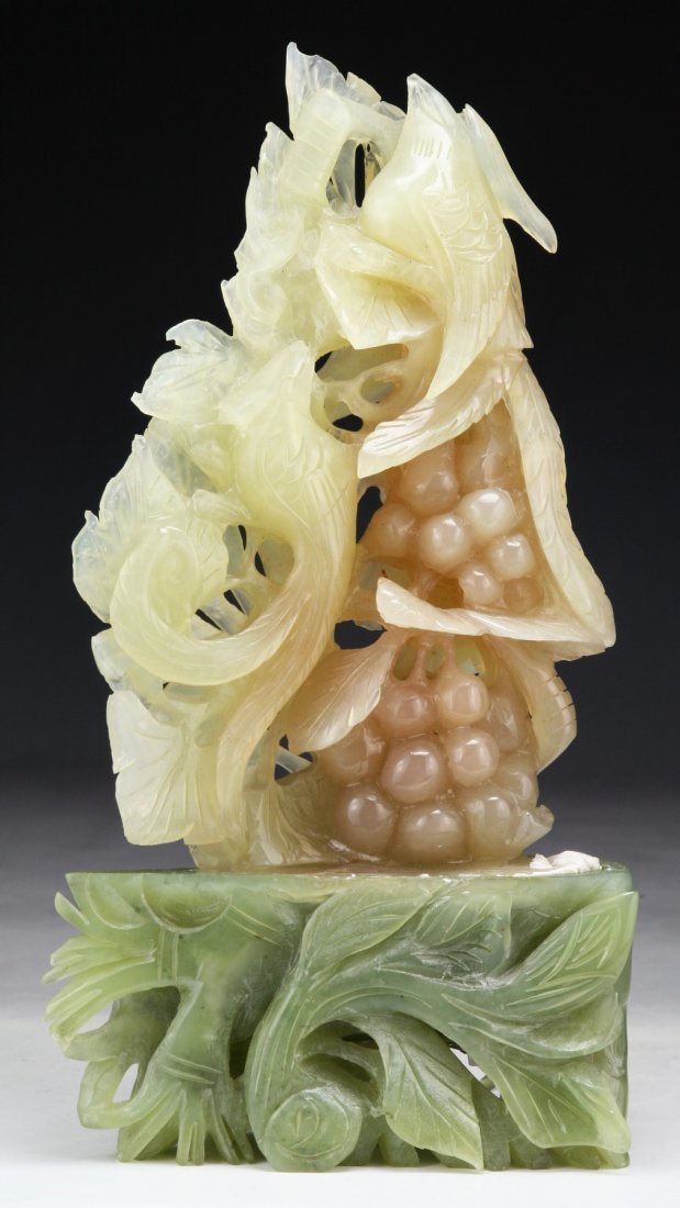 A Chinese Serpentine Jade Carving (1 of 3)