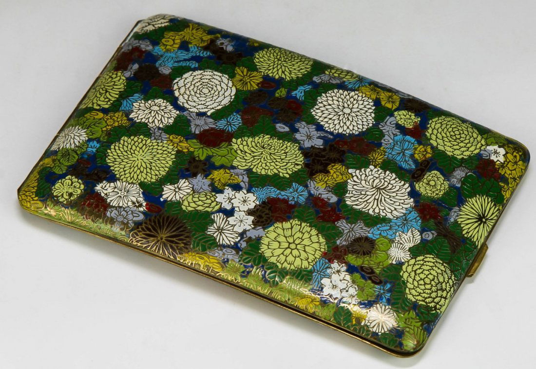 A Japanese Antique Metal Cigarette Holder (1 of 2)