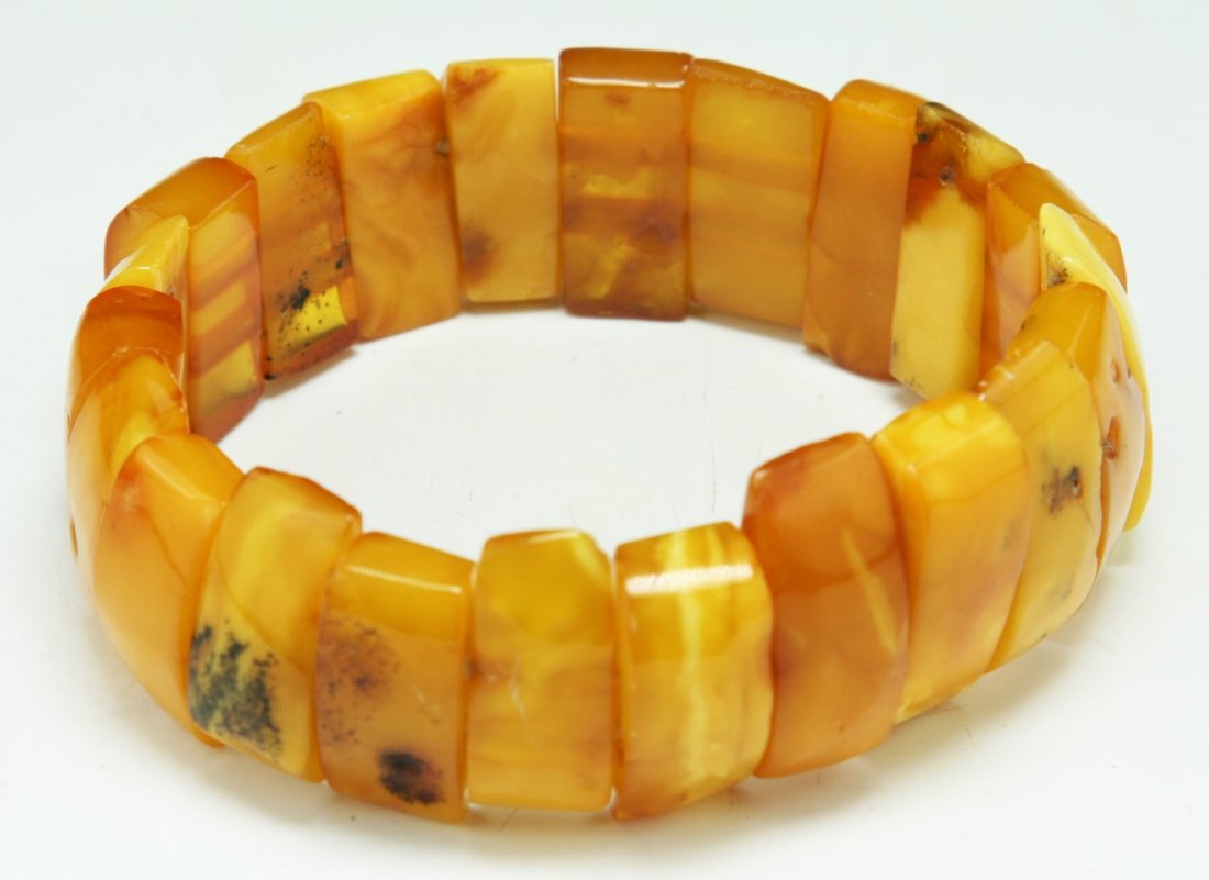 A Baltic Butterscotch Amber Mila Bracelet (1 of 4)