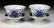 Pair Chinese Blue & White Porcelain Tea Bowls