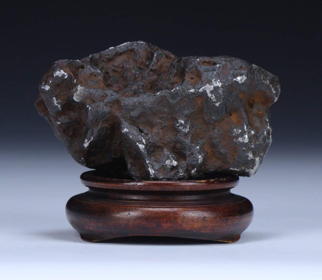 A Meteorite Boulder With Stand (1 of 2)