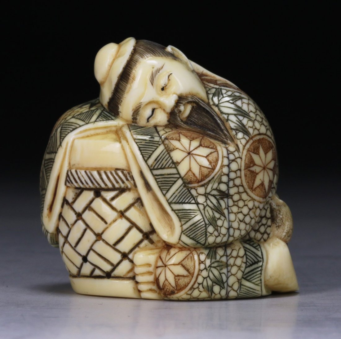 An Antique Ivory Carved Netsuke (1 of 4)