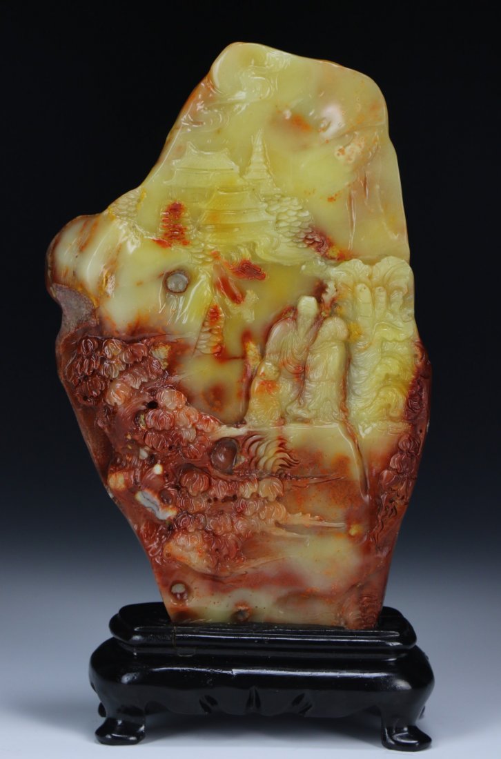 A Chinese Shoushan Stone Carving (1 of 4)