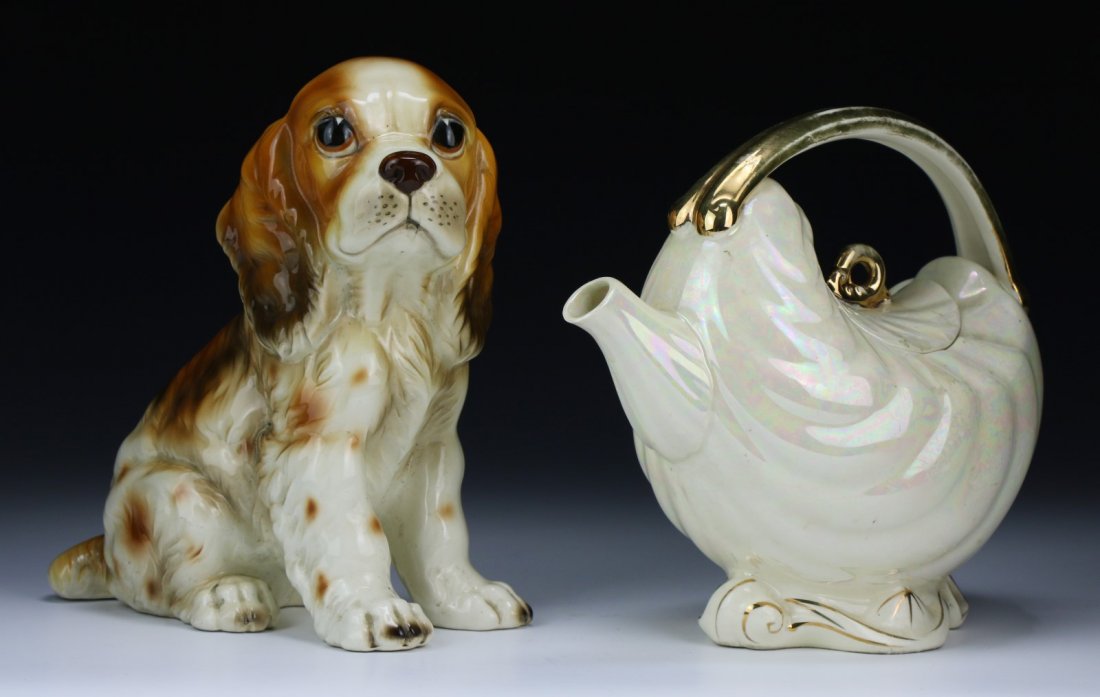 Two (2) Japanese Porcelain Dog & Teapot (1 of 10)
