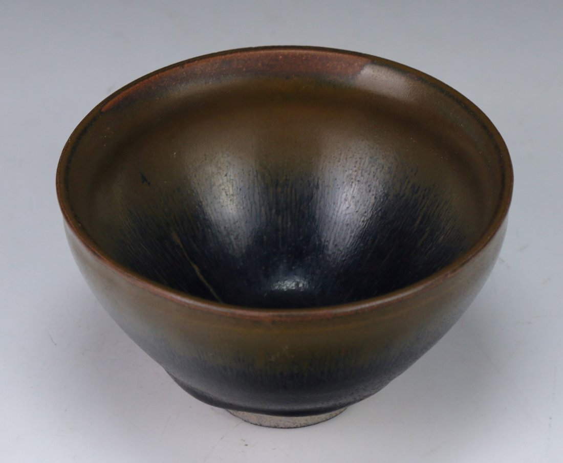 A Chinese Antique JIANYAO Style Porcelain Bowl: A Chinese Antique JIANYAO Style Porcelain Bowl; Size: D: 4-3/4"