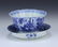 A Chinese Antique Blue & White Porcelain Cup & Saucer