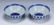 Pair Chinese Antique Blue & White Porcelain Bowls