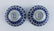 Pair Chinese Antique Blue & White Porcelain Bowls - 4