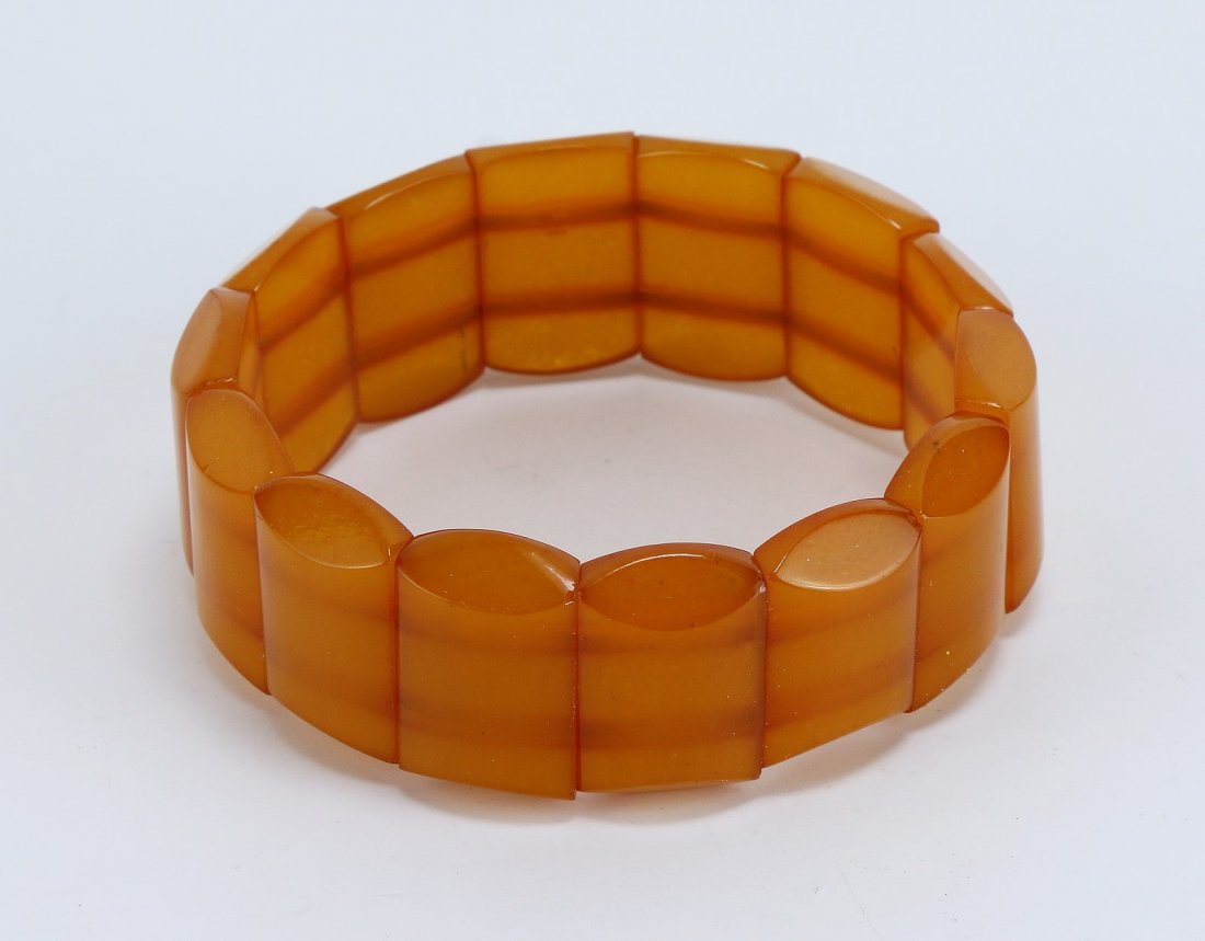 A Baltic Butterscotch Amber Mila Bracelet (1 of 2)