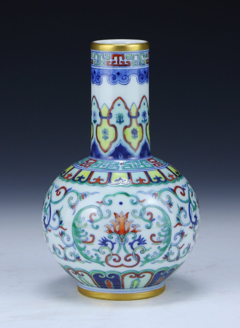 A Chinese Antique Doucai Porcelain Vase (1 of 3)