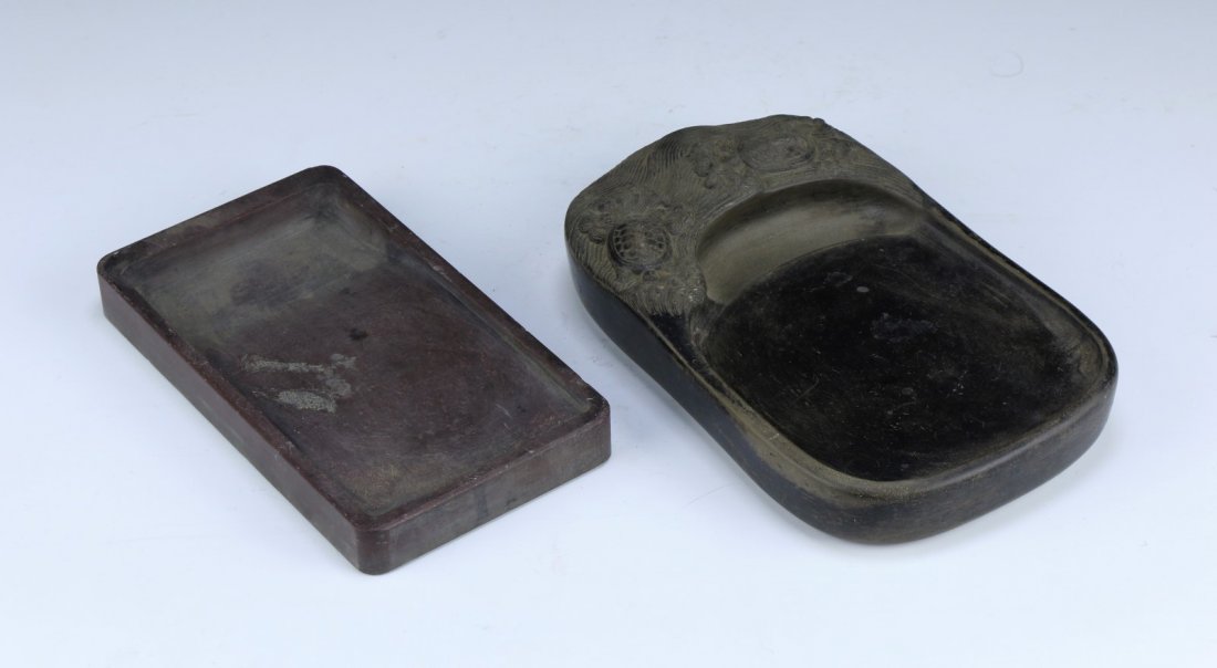 Two (2) Chinese Antique Ink Stones (1 of 3)