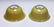 PAIR BIG CHINESE ANTIQUE YELLOW GLAZED PORCELAIN BOWLS - 5