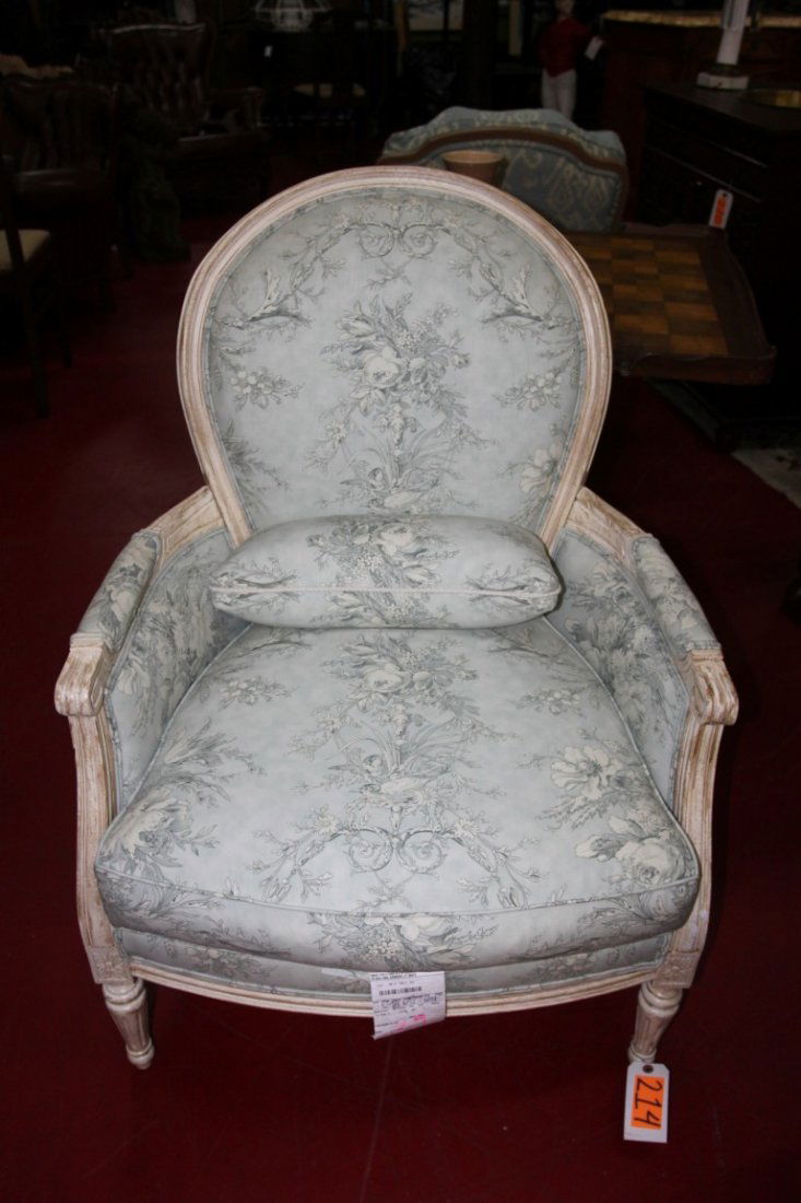 Ethan Allen Plush Chair: 41"h x 31"w
