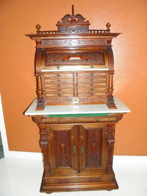 Victorian Antique Dental Cabinet - Victorian Antique Dental Cabinet