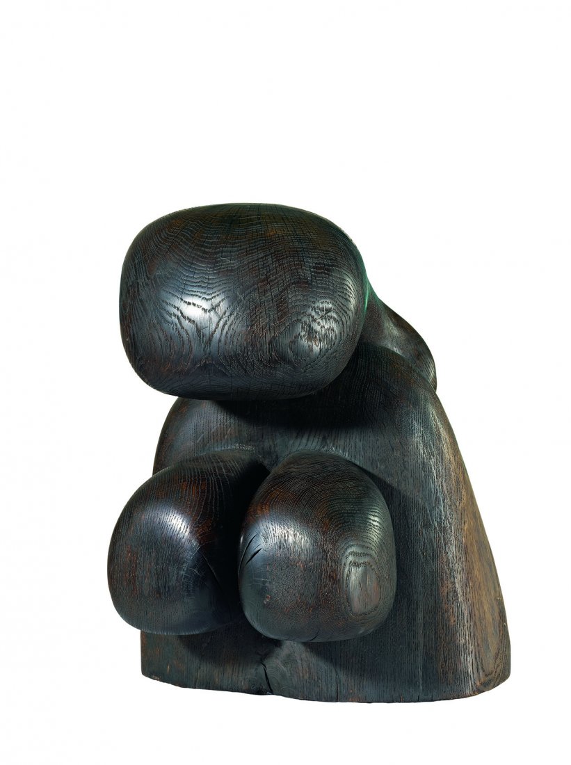 WANG Keping: Woman2003Cedarwood 37(L) x 30(W) x 41(H) cm