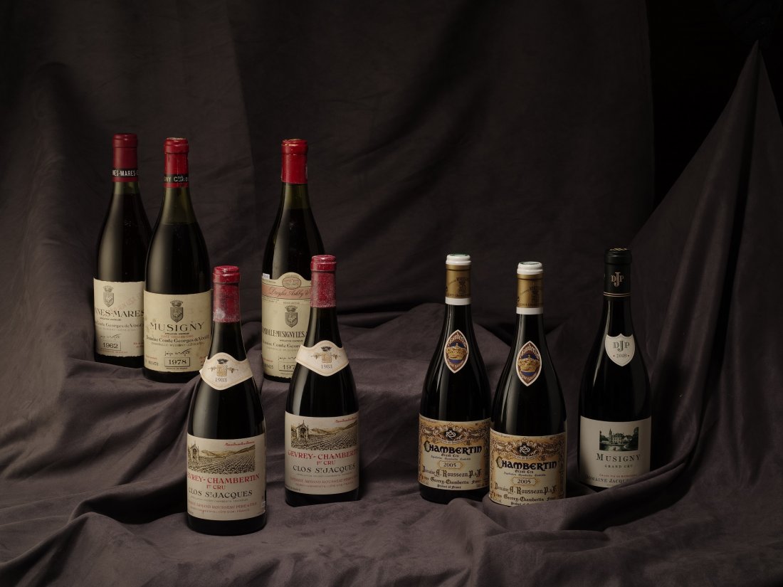 Bonnes-Mares 1978: Bonnes-Mares 1978 Domaine Comte Georges de Vogüé, Grand Cru 1 bt All the photos shown are for reference only. For more information about this lot, please refer to our website.