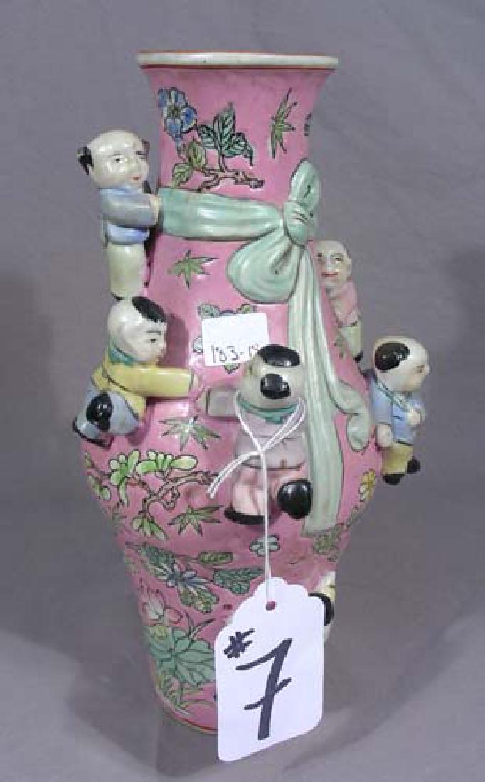 CHINESE PORCELAIN FERTILITY VASE