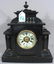 ANTIQUE GERMAN H.A.C. 14 DAY STRIKE MANTLE CLOCK