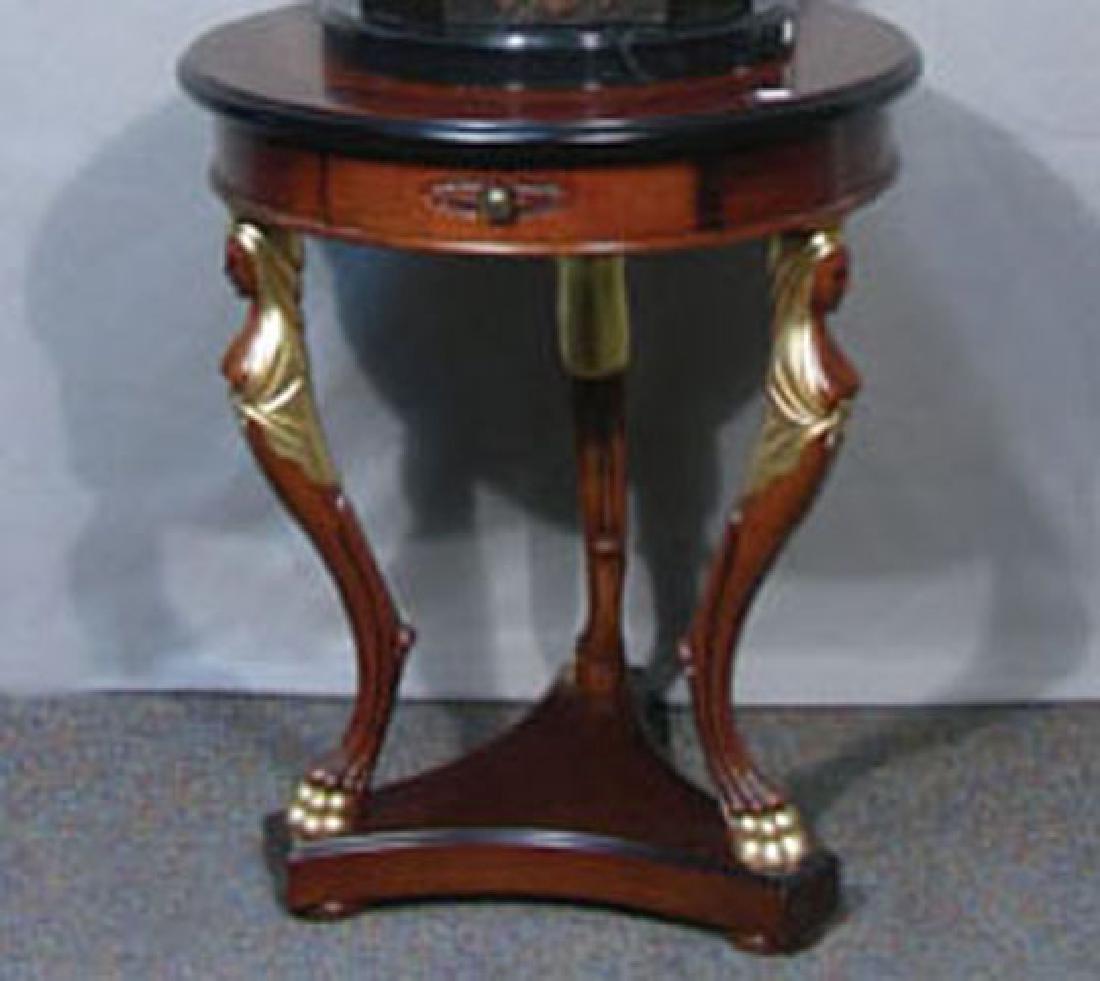 FINE HAND CARVED WOODEN FIGURAL TABLE (1 of 1)