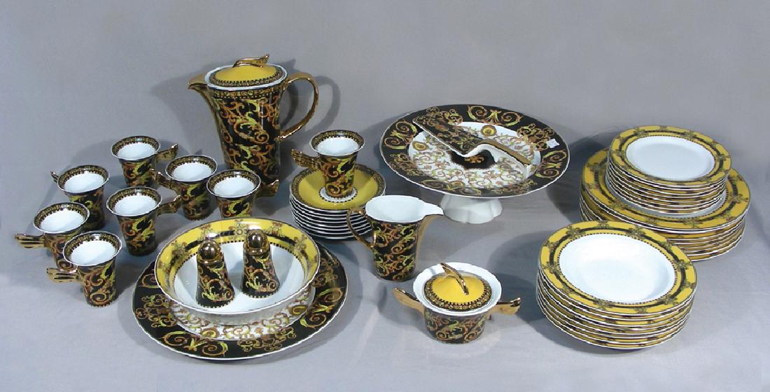 49 PIECE SET OF VERSACE STYLE CHINA (1 of 1)