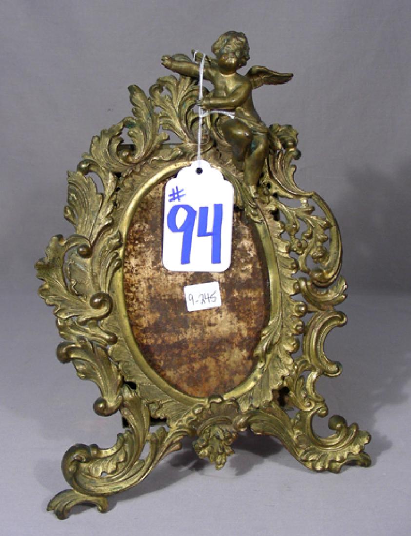 ANTIQUE ITALIAN GILT METAL PHOTO FRAME (1 of 1)