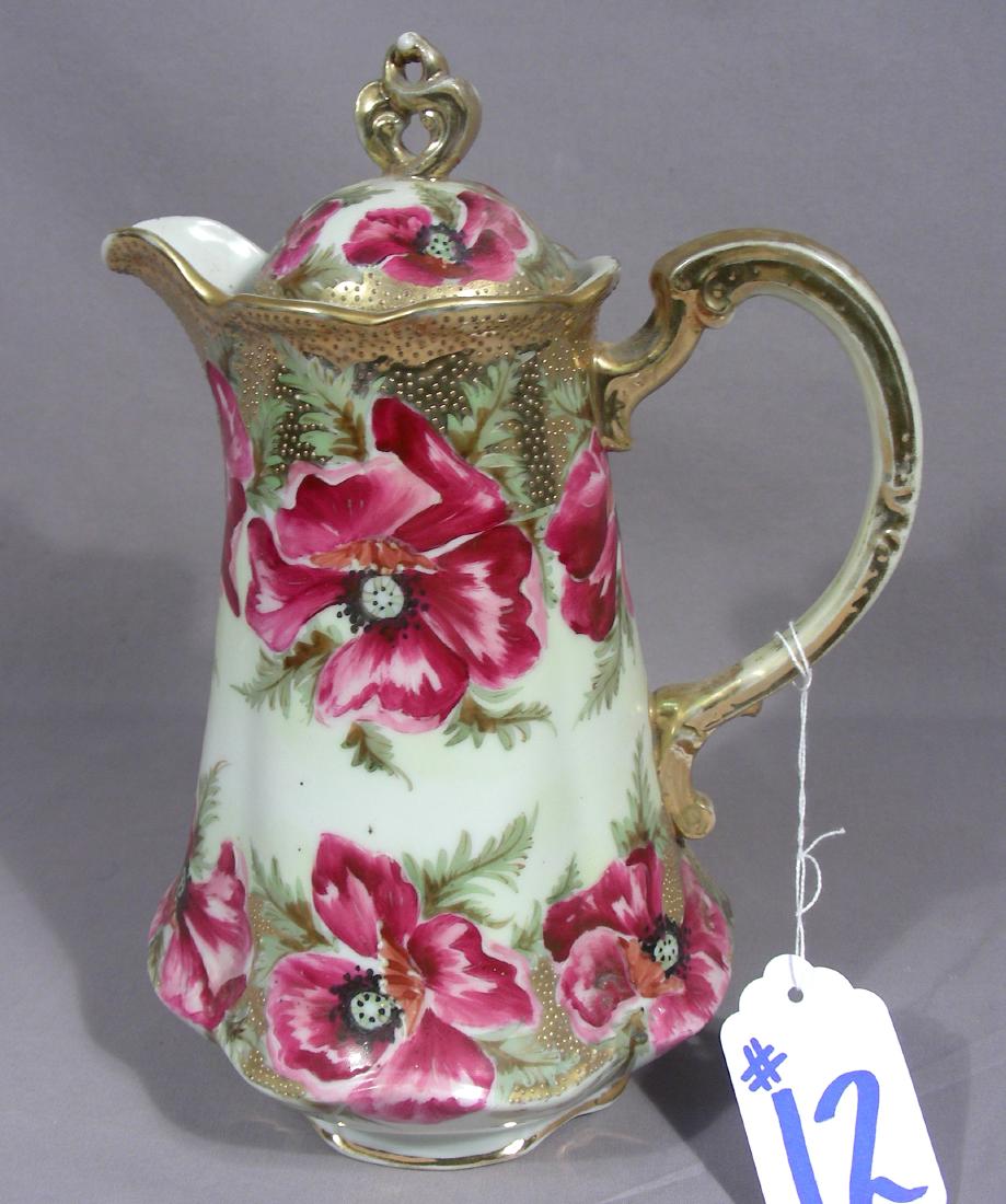 ANTIQUE HAND PAINTED ROYAL NIPPON PITCHER (1 of 2)