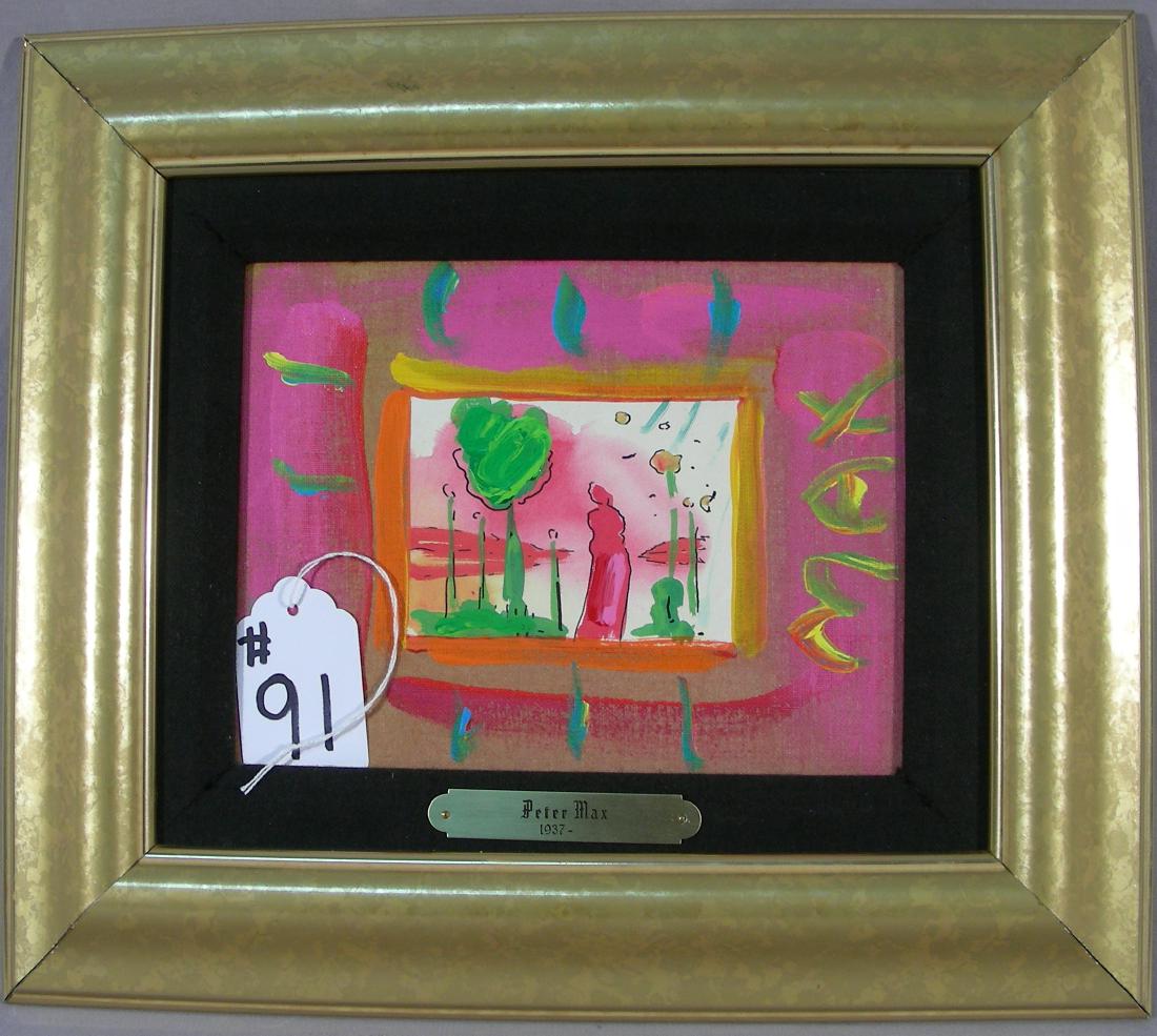 PETER MAX (1937-    ) GERMAN (1 of 2)