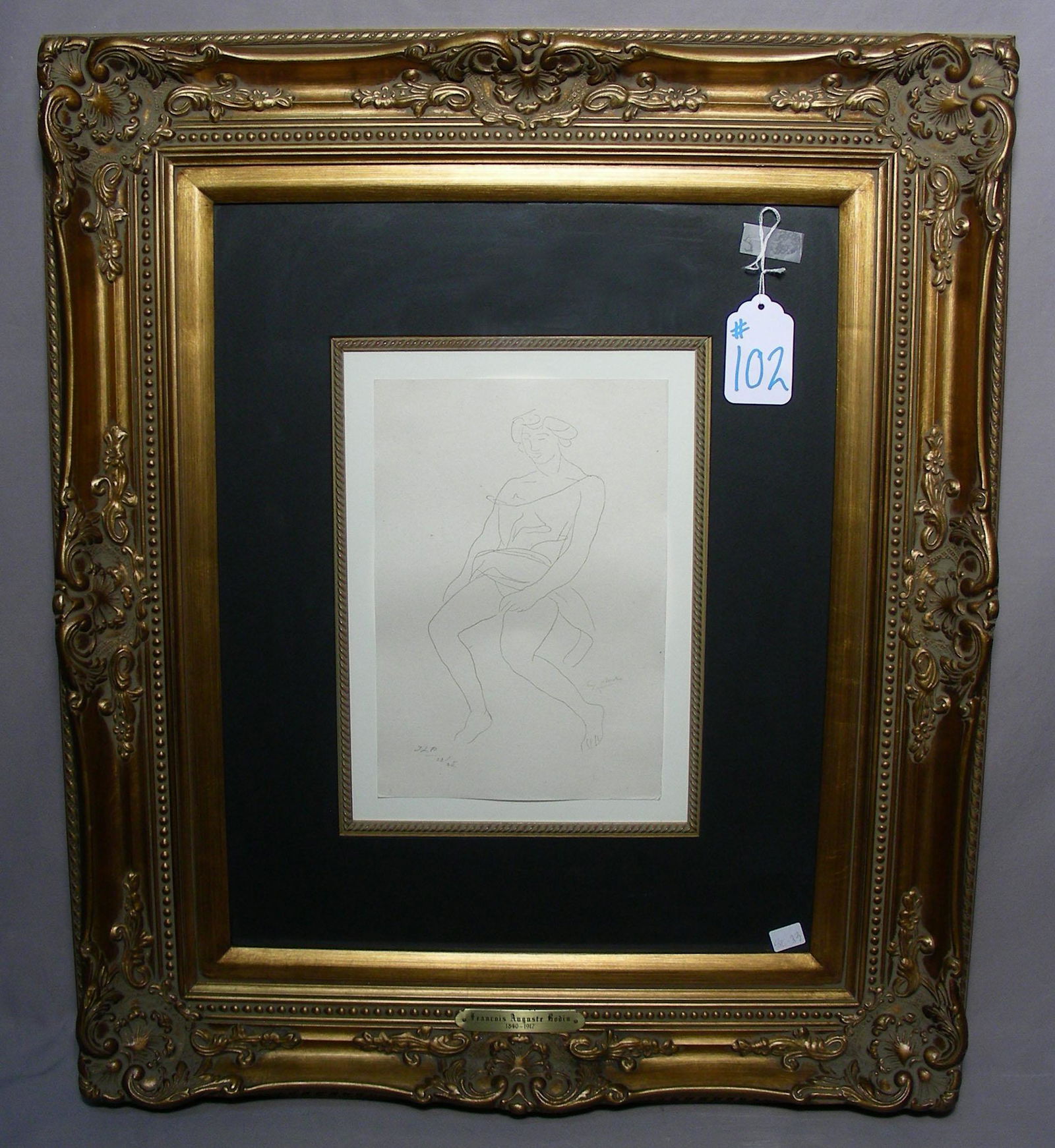 AUGUSTE RODIN (1840-1917) FRENCH (1 of 5)