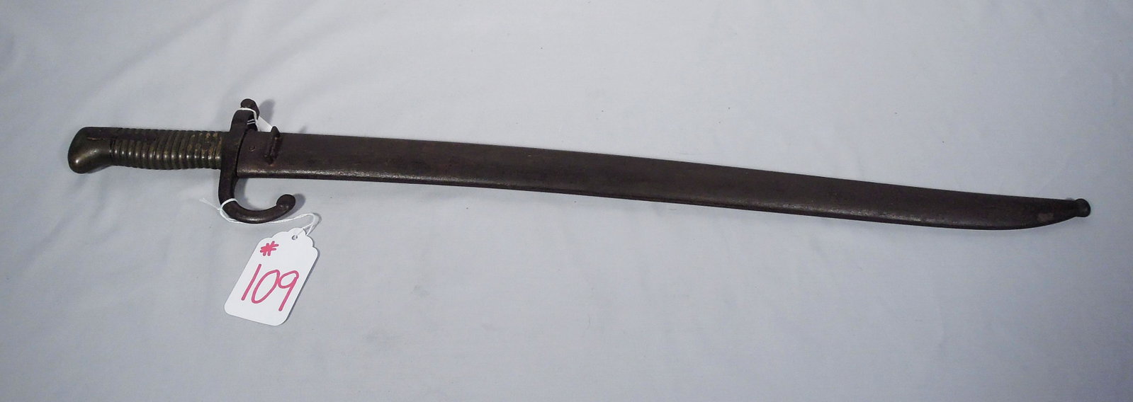 ANTIQUE BAYONET: 28" long.