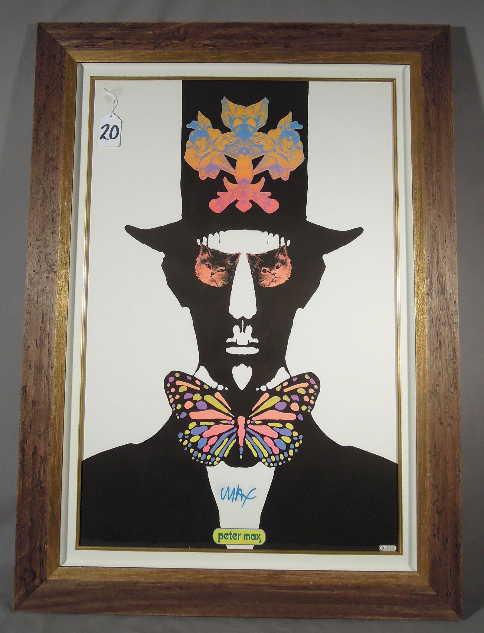 PETER MAX (1937- ) GERMAN (1 of 3)