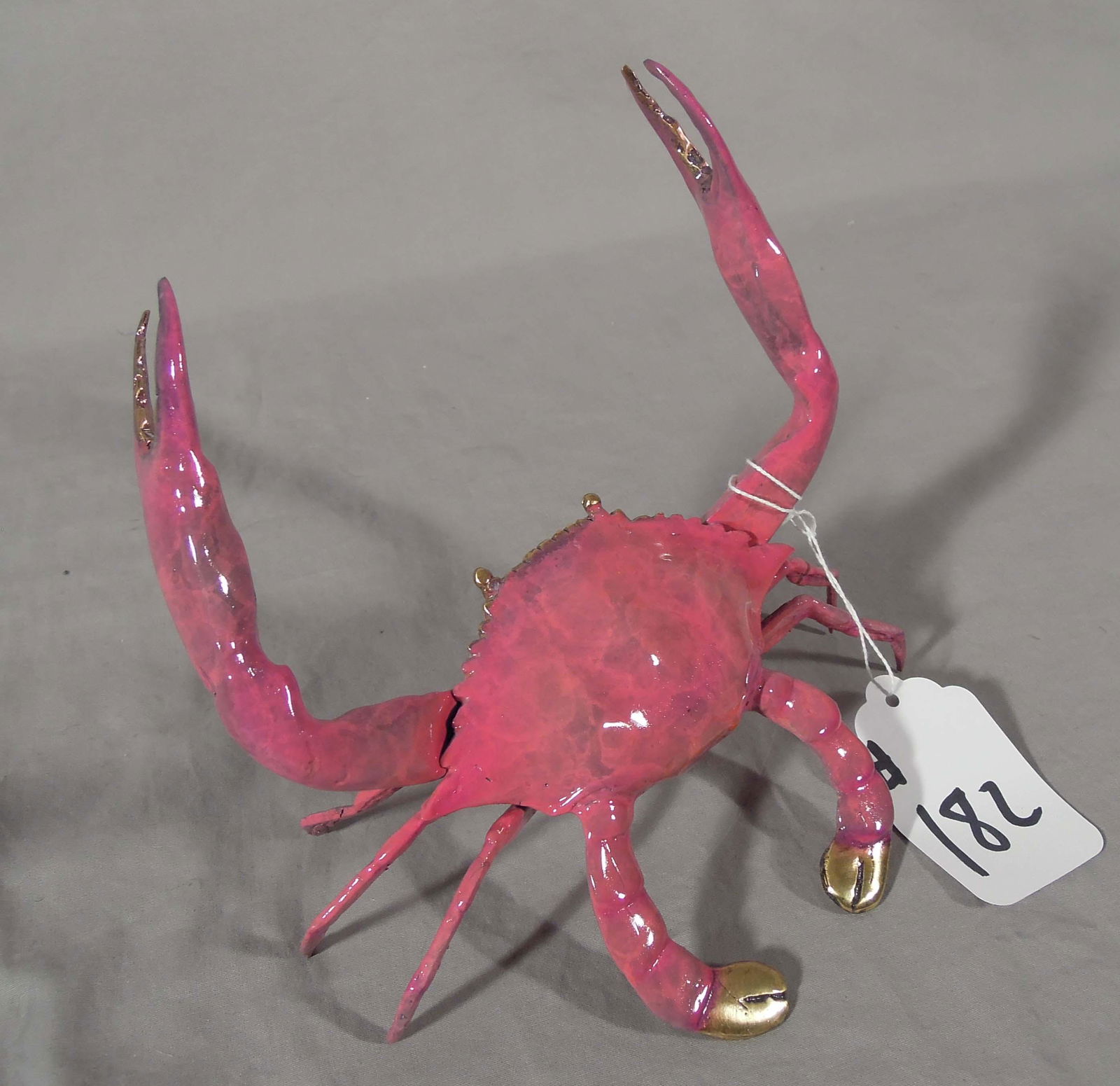 BRONZE SCULPTURE OF CRAB (1 of 1)