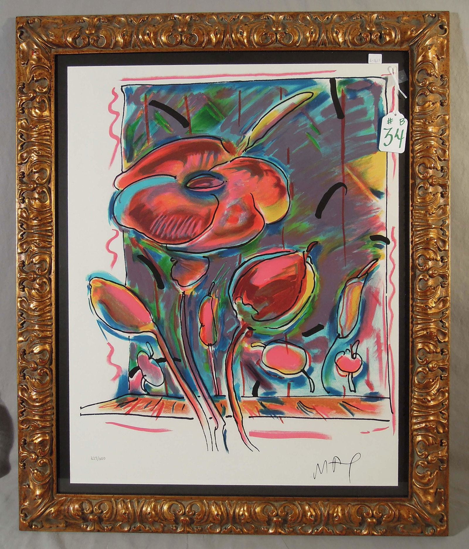 PETER MAX (1937-    ) GERMAN (1 of 4)