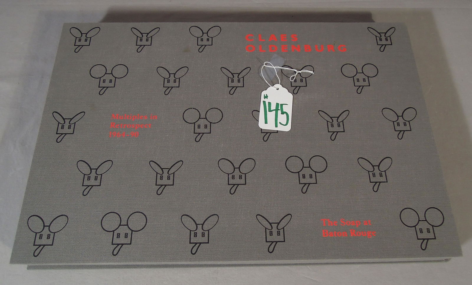 CLAES OLDENBURG (1929-    ) SWEDISH (1 of 5)