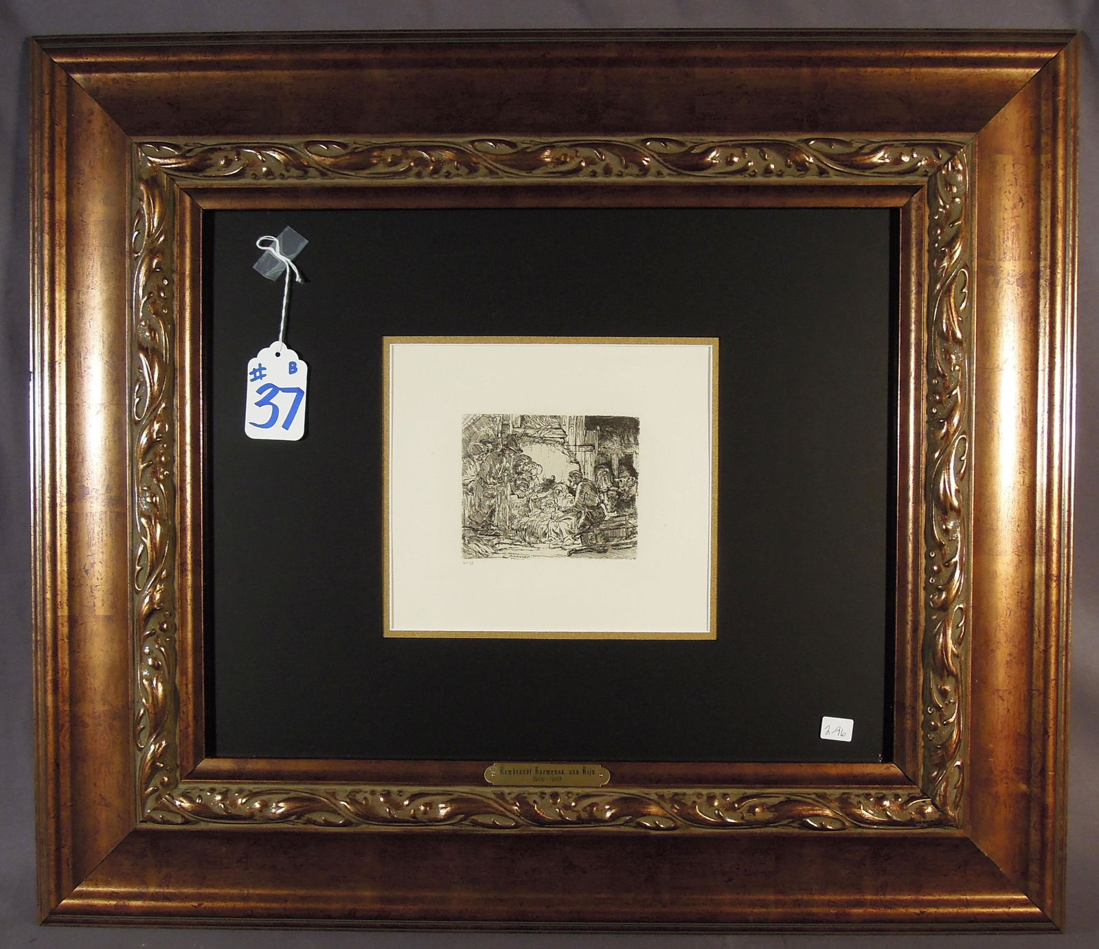 REMBRANDT VAN RIJN (1606-1669) DUTCH (1 of 3)