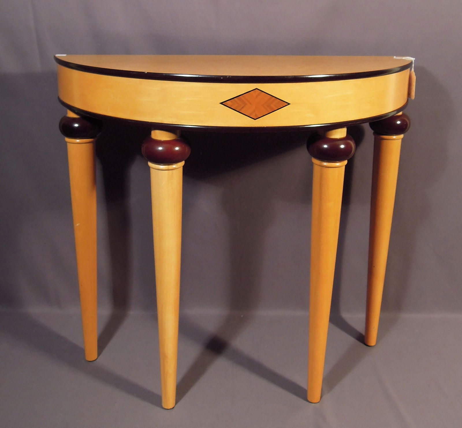 FINE DEMI LUNE TABLE FROM THE BOMBAY CO. (1 of 1)