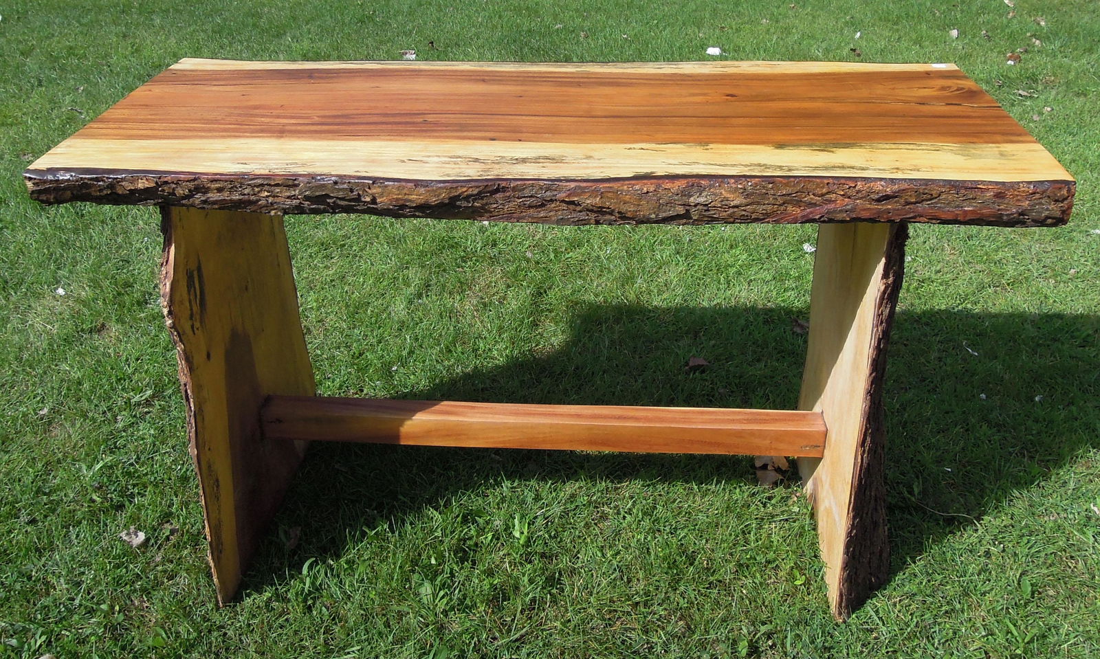 RUSTIC WOOD & BARK CONSOLE TABLE Dec 09, 2022 Chamberlain's Auction