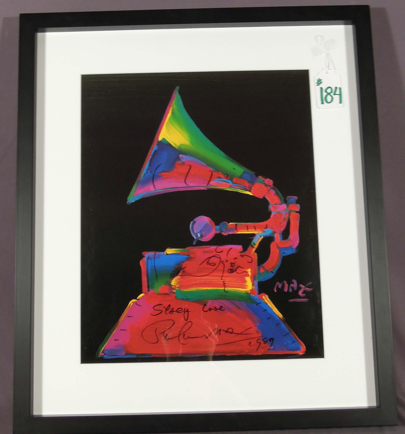 PETER MAX (1937-    ) GERMAN (1 of 4)