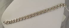 HEAVY GENTLEMEN'S STERLING SILVER LINK BRACELET