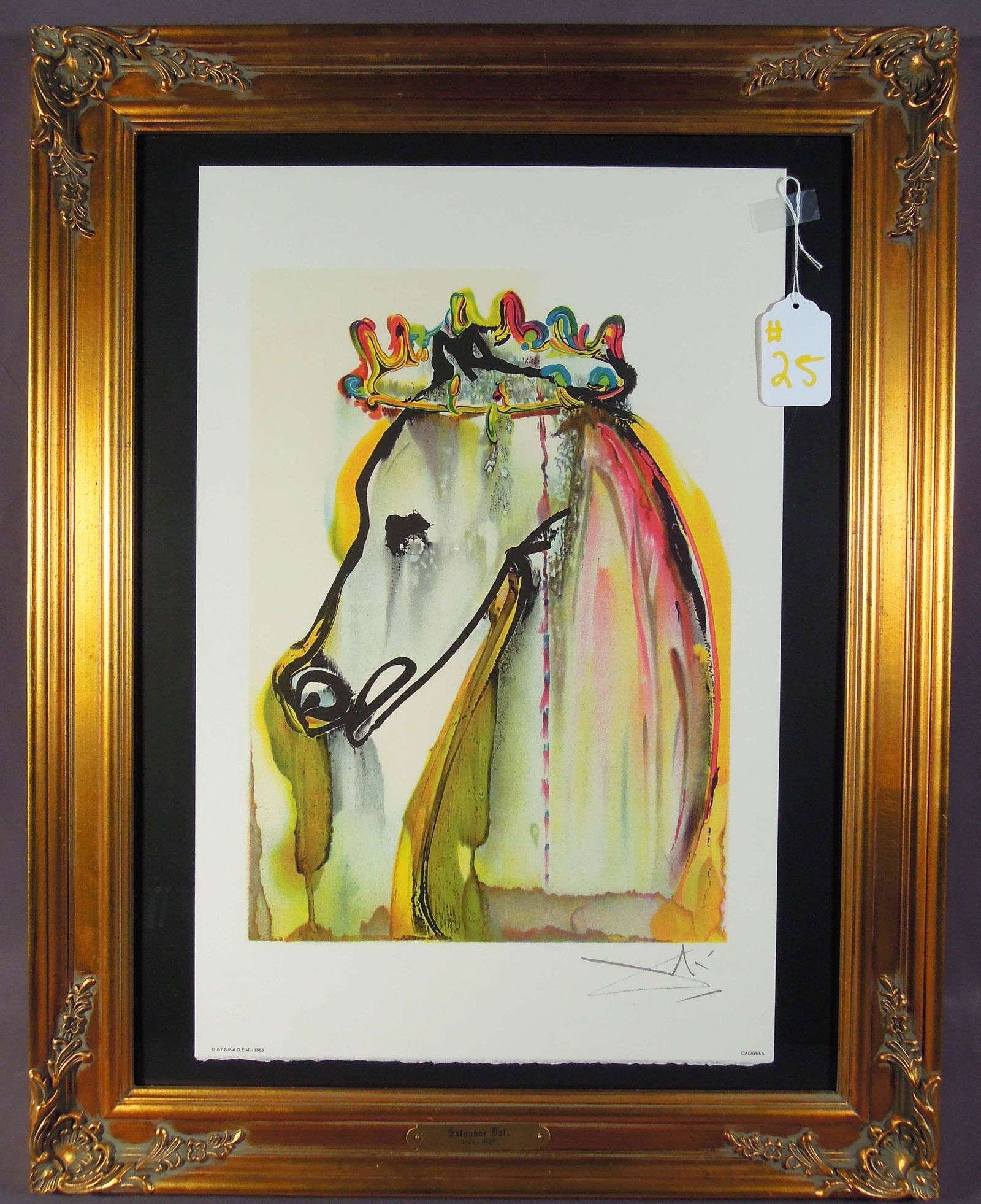 SALVADOR DALI  (1904-1989) SPANISH (1 of 2)